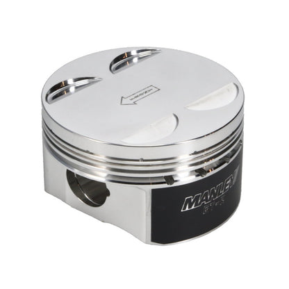 Manley Nissan GTR VR38DETT 99mm Bore 88.4mm Stroke -2cc Dish Turbo Tuff Piston Set w/ Rings