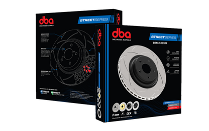 DBA 99-06 Jeep Wrangler Front Slotted Street Series Rotor