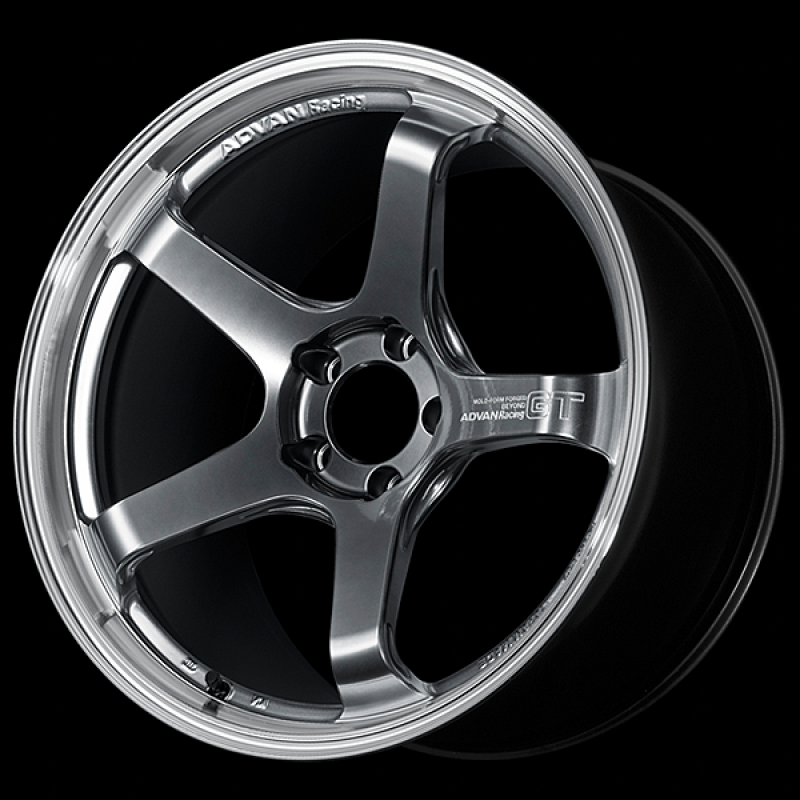 Advan GT Beyond 20X11.0 / +05 Offset / 5x114.3 BC / +05mm Bore / Machining and Hyper Platinum Black