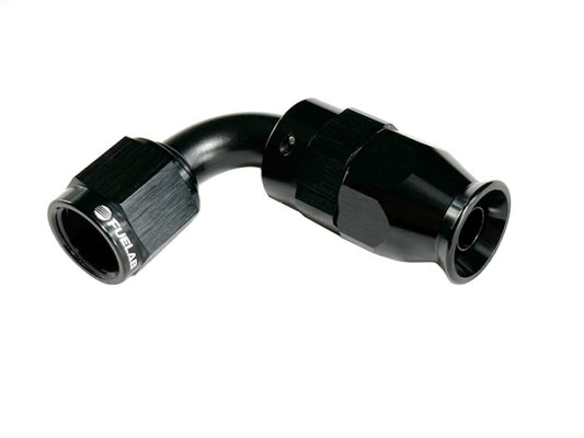 Fuelab PTFE Swivel Hose End Fitting - 90 Degree - 6AN