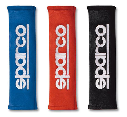 Sparco Belt Pad 2In Alcantara Red