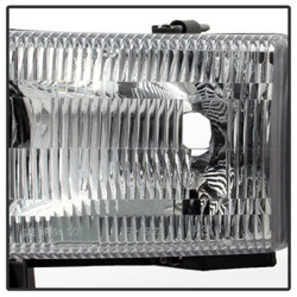 xTune Dodge Ram 1500 94-01 OEM Style Headlights w/ Corner Chrome HD-JH-DR94-OE-C