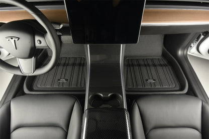 3D MAXpider 16-21 Tesla Model X 5-Seat Elitect Black R1 R2