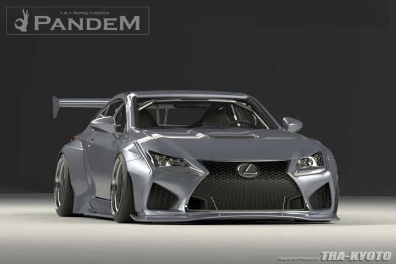 GReddy 15+ Lexus RC-F Rocket Bunny Aero Kit - Full Kit w/o GT Wing