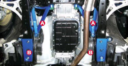 Cusco Subaru Legacy BM9 Power Brace Front