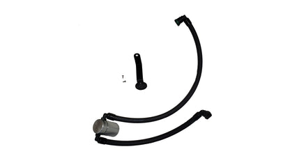 J&amp;L 2024-2025 Ford Mustang 5.0L Oil Separator 3.0 PCV Side - Clear Anodized