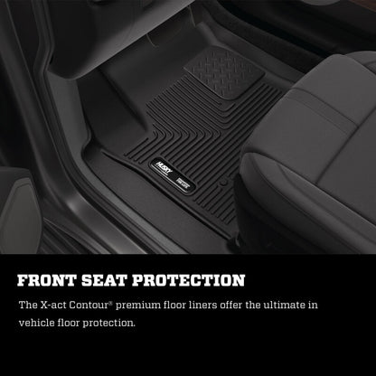 Husky Liners 24-25 Toyota Land Cruiser / Lexus GX550 X-Act Contour Black Front Floor Liners