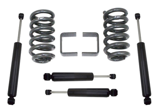 MaxTrac 73-87 Chevrolet C10 2WD 3in/5in Lowering Coil Kit