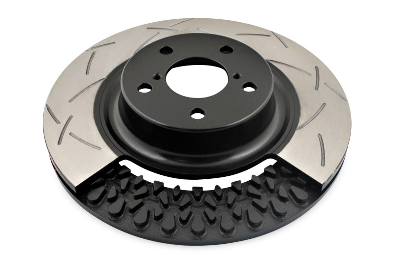 DBA 13-16 Audi RS5 (w/ Scalloped Edge Iron Rotors) Rear 5000 Series Slotted Rotor w/Silver Hat