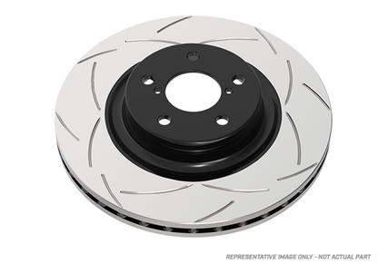 DBA 91-07 Dodge 2000 GTX AWD Front Street Series Slotted Brake Rotor