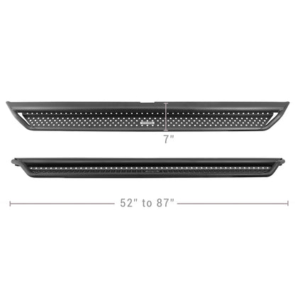 Go Rhino 22-24 Toyota Tundra Double-Cab Dominator Xtreme D1 SideSteps (incl. Brackets) - Black