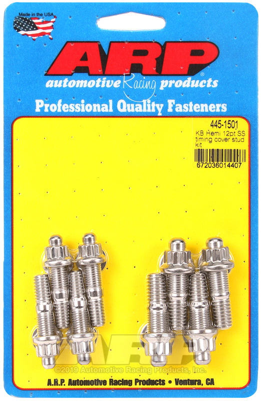 ARP KB Hemi SS 12pt Timing Cover Stud Kit