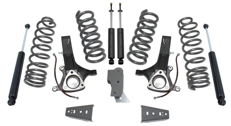 MaxTrac 09-18 RAM 1500 2WD 4.7L V8 7in/4.5in MaxPro Spindle Lift Kit w/MaxTrac Shocks