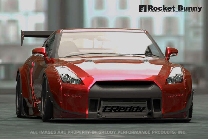 GReddy Rocket Bunny R35 V2 Front Canards (FRP)