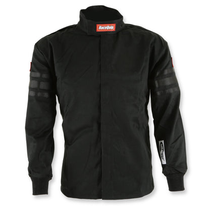 RaceQuip Black Trim SFI-1 JR. Jacket - Kids Small