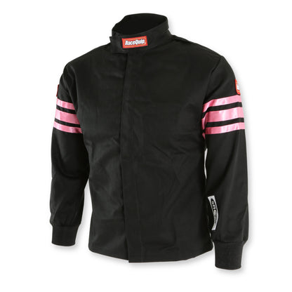 RaceQuip Pink Trim SFI-1 JR. Jacket - Kids Small