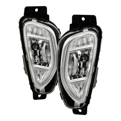 Spyder 20-22 Ford Escape OEM Fog Lights w/ Switch - Clear (FL-FESC2020-C)