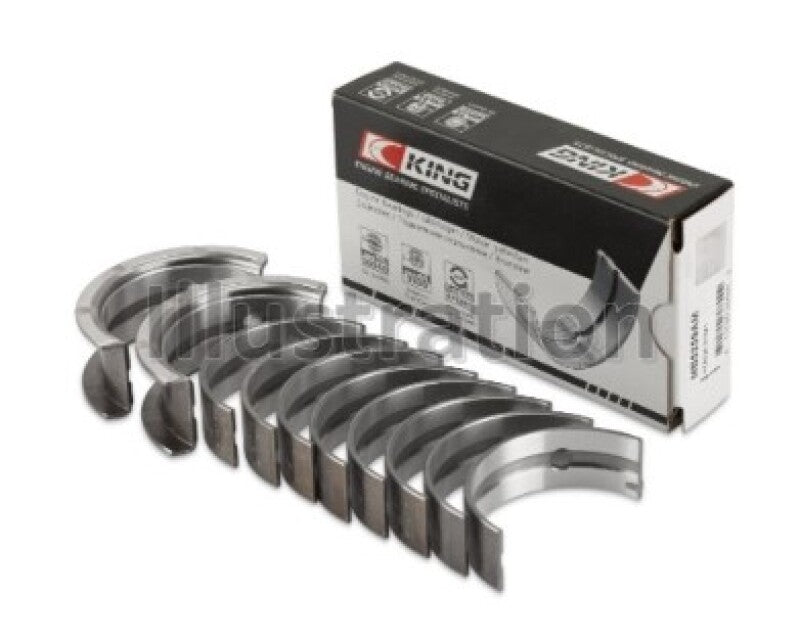King Engine Bearings Chevrolet/Isuzu Ohv Ln2 (Size +0.50mm) Main Bearing Set