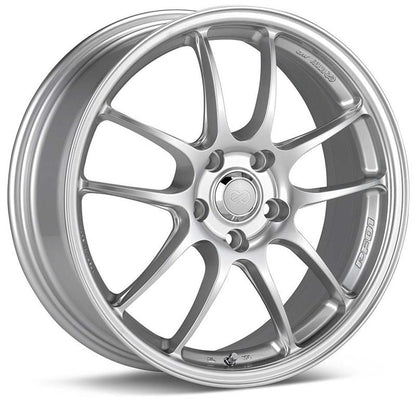 Enkei PF01 18x8 5x114.3 50mm offset Matte Black Wheel 05-07 STI
