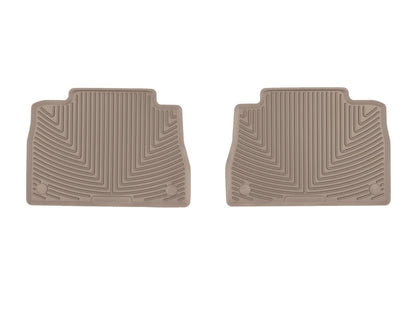 WeatherTech 21-24 Mercedes-Benz AMG GLE 53 / 21-23 GLE 63S Coupe All-Weather Rear Floor Mats - Tan