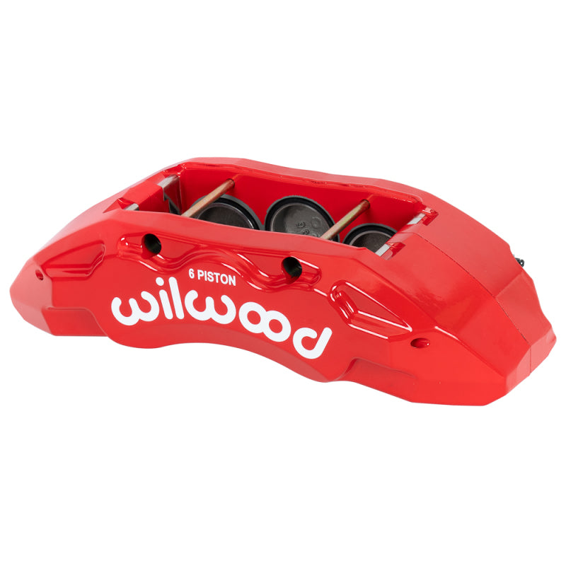 Wilwood caliper TX6-DM 13-20 ford F-250/350 2.00 /1.88/1.88 1.50 rotor L/H red
