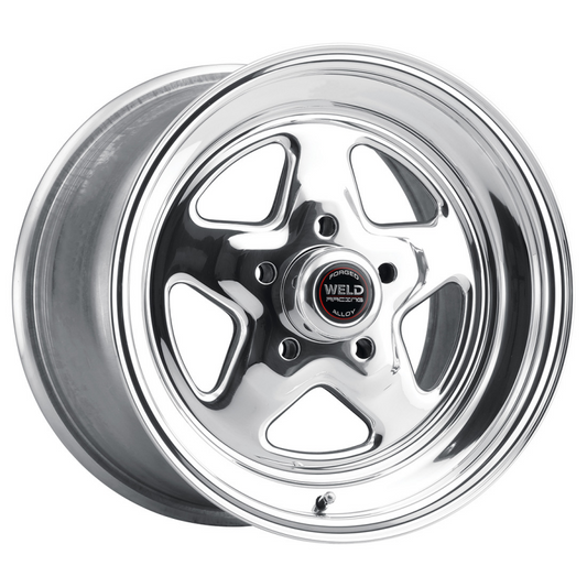 Weld Prostar 15x15 / 5x127 / 6.5 BS / 3.18 HB - Polished - Non-BL Wheel