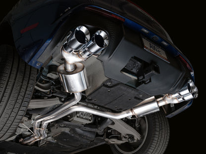 AWE Tuning 2022+ Porsche Macan 2.9TT Touring Edition Cat-Back Exhaust w/ Chrome Silver Tips