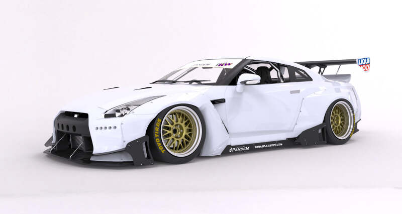 GReddy Nissan R35 Pandem Wide Body V2 Rear Fenders