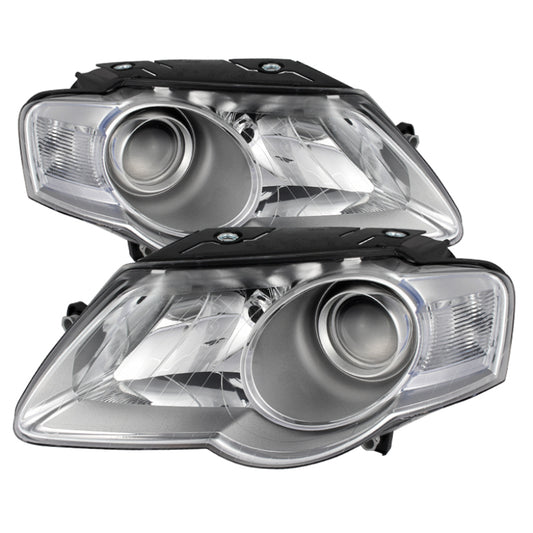xTune Volkswagen Passat 06-10 (Halogen Only) Projector Headlights Chrome HD-JH-VWPAT06-C
