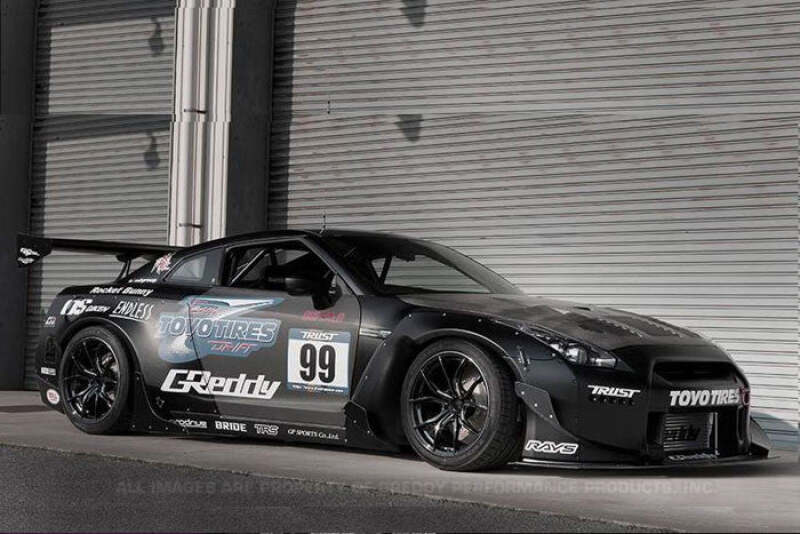 GReddy Rocket Bunny R35 V2 Front Canards (FRP)