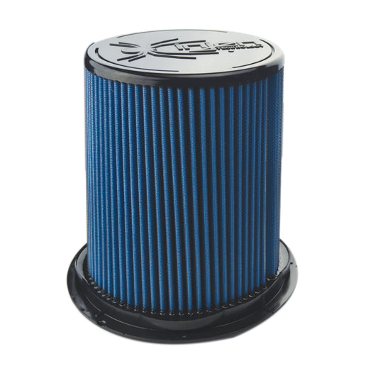 Injen SuperNano Web Dry Air Filter w/ Twist Lock Base- 5in Flange ID / 9.3in Base / 8.5in Height