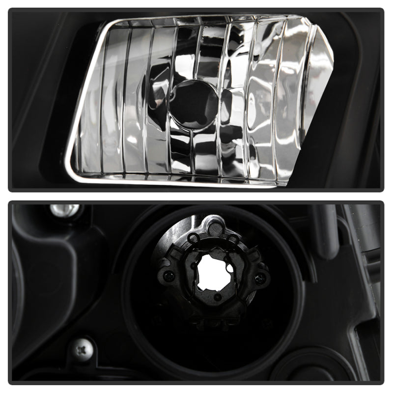 Spyder 09-11 Audi A6 Halogen Model Only Projector Headlights - (PRO-YD-ADA609-SEQ-BK)