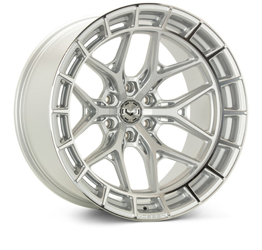 Vossen HFX-6 20x10 - 6x135 - ET-18 - Super Deep - 87.1 - Silver Polished Wheel