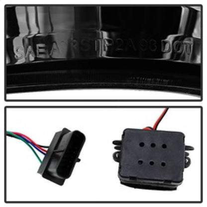 xTune Yukon Denali 99-00 LED Tail Lights w/ 3rd LED Brake Light Smoked ALT-JH-CCK88-LED-SET-SM