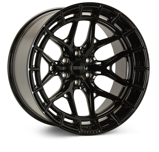 Vossen HFX-6 22x12 - 6x135 - ET-44 - Ultra Deep - 87.1 - Gloss Black Wheel