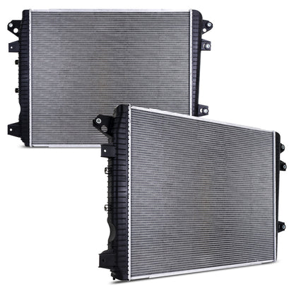 Mishimoto 17-19 Chevrolet Silverado 6.6L Duramax Plastic Radiator