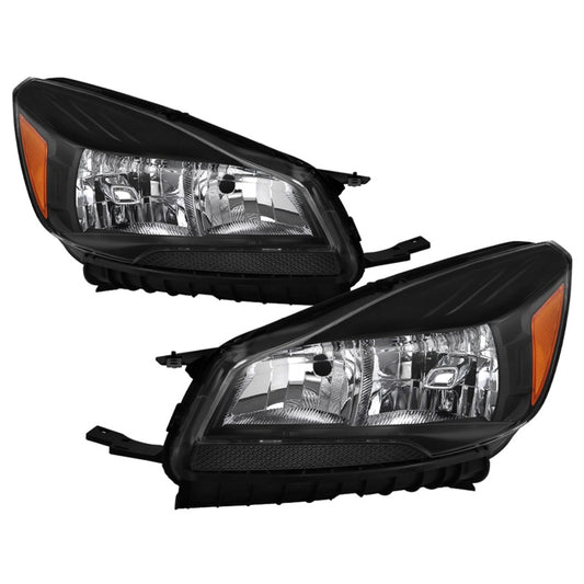 xTune 13-16 Ford Escape OEM Style Headlights -Black (HD-JH-FESCA13-AM-BK)