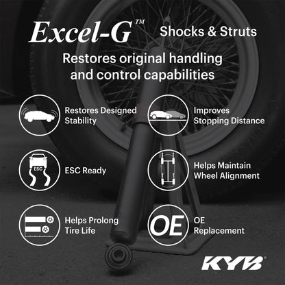 KYB 13-14 Subaru Legacy AWD Excel-G Gas Strut - Front Left