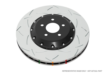 DBA 94-04 Ford Mustang Cobra Models Front 5000 Series Slotted Rotor w/Black Hat