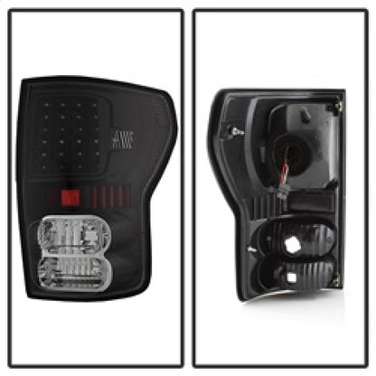xTune Toyota Tundra 07-13 LED Tail Lights Black ALT-ON-TTU07-LED-BK