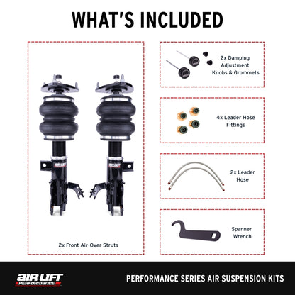 Air Lift Performance 19-25 Lexus ES300H/ES350 Front Air Suspension Kit