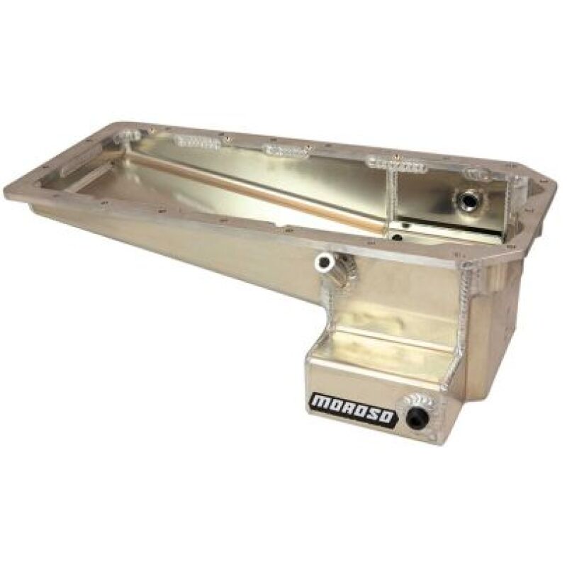 Moroso Chrysler Hemi Gen 3 5.7L/6.1L/6.4L Road Race Baffled S/C Front Rail 7.625in Deep Oil Pan