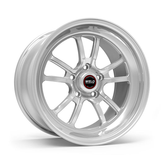 Weld S70 RT-S 18x10in / 5x120 BP / 8.2in. BS - Polished Center - Polished Shell Wheel