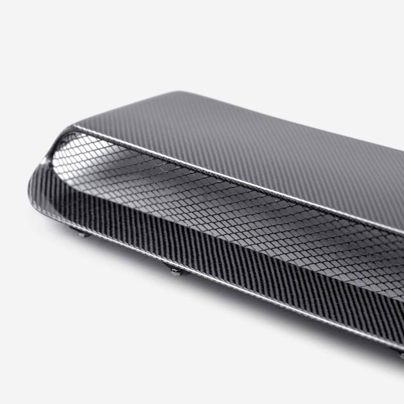 Seibon 2022 Subaru WRX H-Style Carbon Fiber Hood Scoop - (1in. Taller Than OEM)