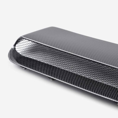 Seibon 2022 Subaru WRX H-Style Carbon Fiber Hood Scoop - (1in. Taller Than OEM)
