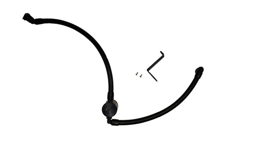 J&L 23-25 Ford Ecoboost 2.0 Oil Separator PCV Side - Black Anodized