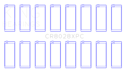 King Engine Bearings Chevrolet Custom Performance Connecting Rod Bearing Set