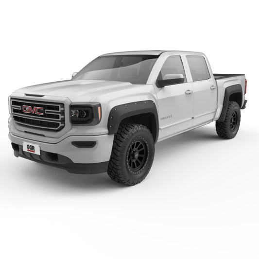 EGR Baseline Series Bolt On Look Fender Flares for 11-14 Sierra HD