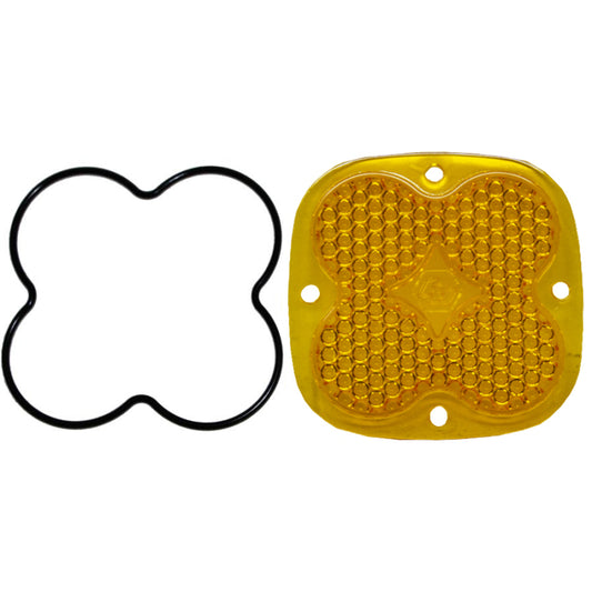 Baja Designs Squadron Series Work/Scene Lens Kit - Amber