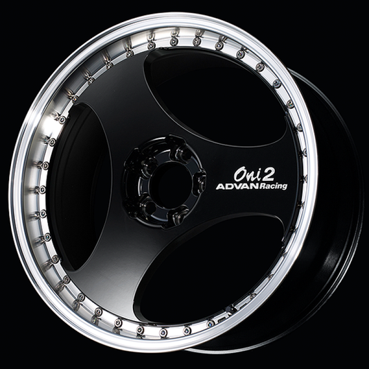 Advan ONI2 Progressive 20x10.5 / +20 Off / 5x114.3 / 73mm Bore / Machining and Racing Gloss Black